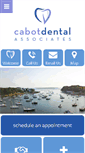 Mobile Screenshot of cabotdental.com